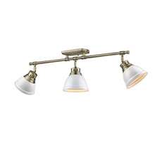  3602-3SF AB-WH - Duncan Semi-Flush - Track Light